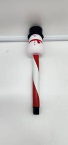 lot 67008 image: Holiday Snowman Outdoor Path Light Set Of 4 - Retail $12
