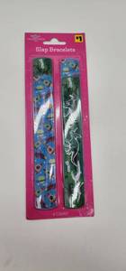 lot 67012 image: Valentines Day Space & Dinosaur Slap Bracelets Set - Retail $1