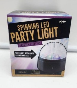 lot 67063 image: Spinning LED Party Light by Premier Finds - Retail $12