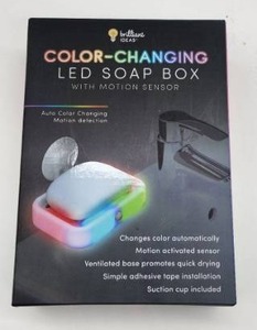 lot 67072 image: Motion Sensor LED Soap Dish - Retail $15