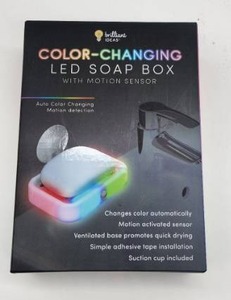 lot 67074 image: Motion Sensor LED Soap Dish - Retail $15