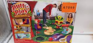 lot 67099 image: ArtSkills Putt n Play Tiki Safari Mini Golf Set - Retail $25