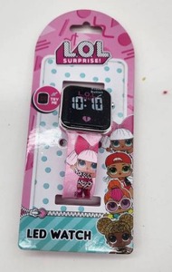 lot 67112 image: LOL Surprise Digital LED Watch for Kids - Retail $12