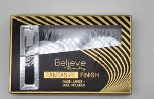 lot 67116 image: Believe Beauty Fantasize Finish False Lashes Set - Retail $8