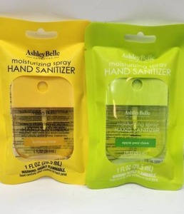 lot 67120 image: Ashley Belle Moisturizing Hand Sanitizer Set - Retail $5