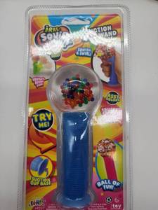 lot 67145 image: Squishy Ball Wand Toy with Suction Base - Retail $8