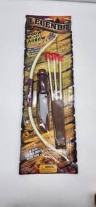 lot 67159 image: Legends Wild West Bow and Arrow Play Set - Retail $12