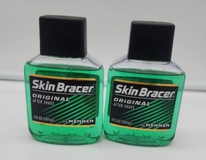 lot 67169 image: Skin Bracer Original After Shave by Mennen - Two Bottles - Retail $12