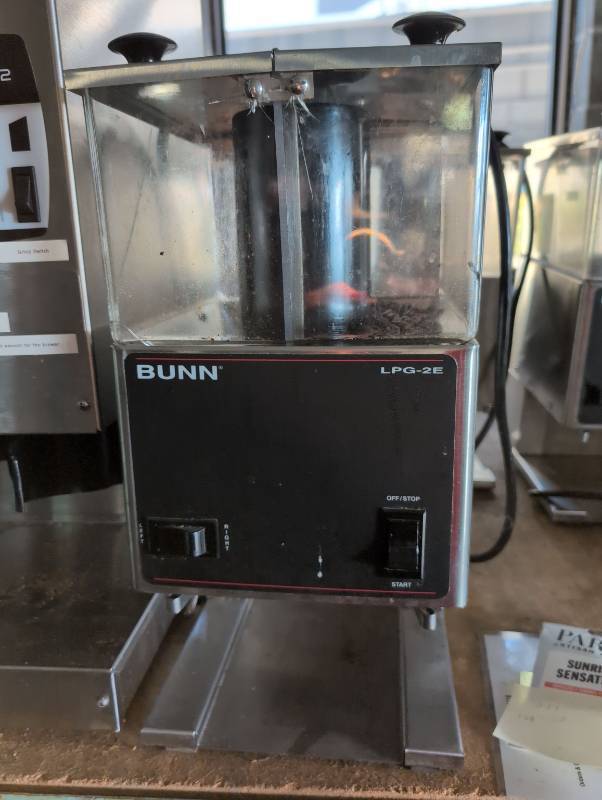 lot 255 image: Bunn LPG-2E Commercial Coffee Grinder