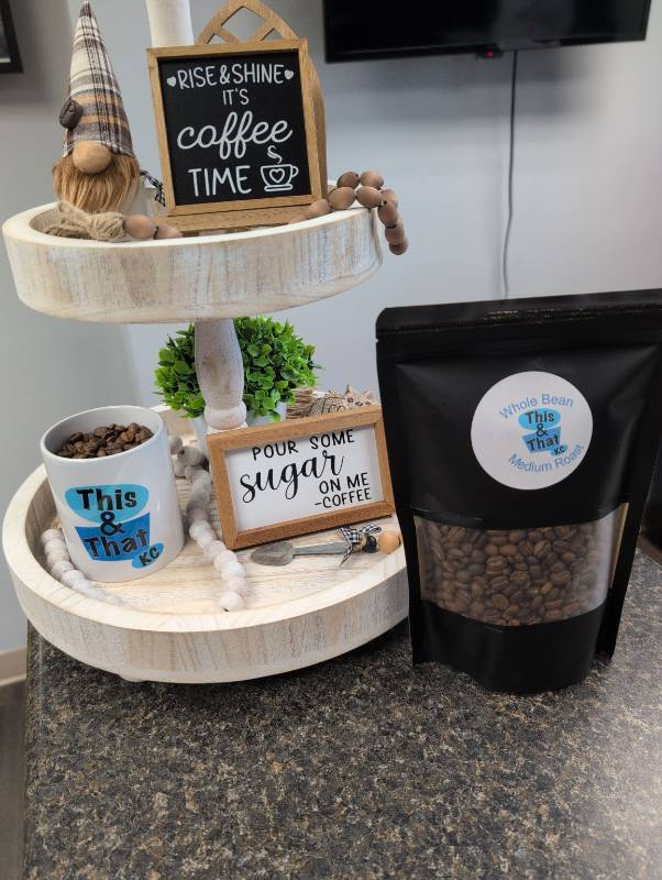 lot 181 image: This & That KC Medium Roast medium sized bags