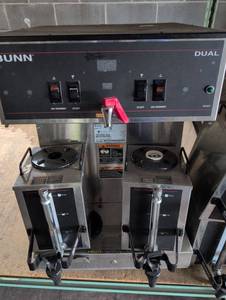 lot 1070 image: Bunn Dual Commercial Coffee Maker