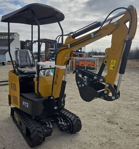 lot 2065 image: UNUSED - AGT-H12R 1 Ton Mini Excavator - 1-ton Operating Weight, and a Maximum Digging Depth of 5.41 Feet