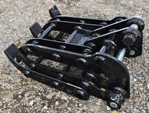 lot 5253 image: Unused Wood Grab Mini Excavator GrabberGrapple  Fits 12 Ton Excavators