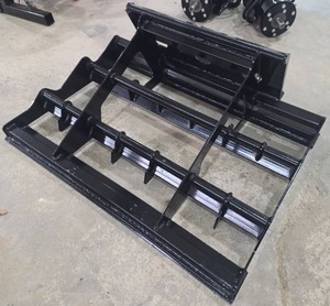 lot 5591 image: Unused SDLanch Land Leveler Attachment for Mini Skid Steer