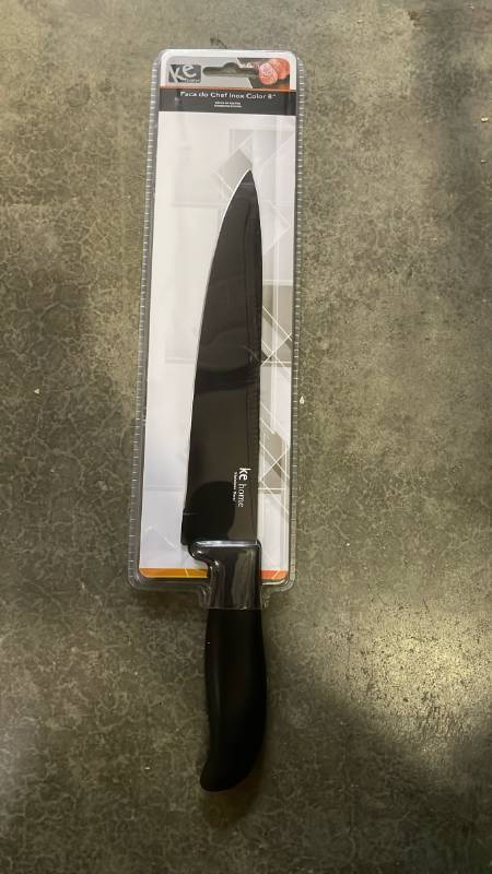 lot 10 image: Ke Home 8-inch Professional Chef Knife - Black