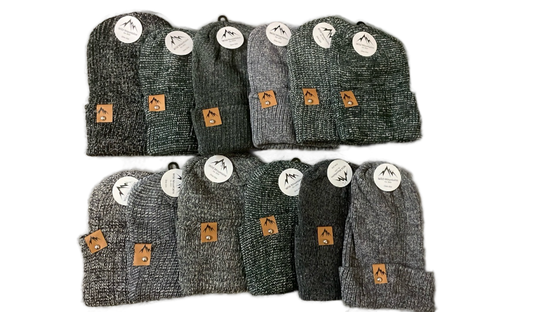 lot 19 image: Wild Mountains Marled Knit Beanies Variety Pack - 12pk