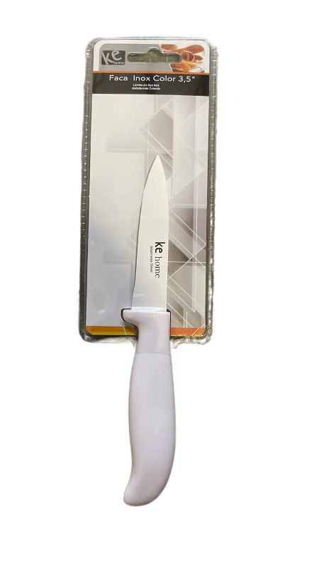 lot 24 image: Ke Home 3.5 Stainless Steel Kitchen Knife - White