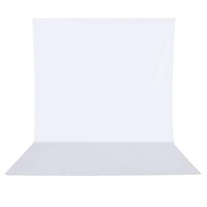 lot 2246 image: HEMMOTOP White Photo Backdrop, 6x9 ft White Background for Photography, Seamless Screen Backdrops for Photoshoot, Easter, Birthday Party, Video Recording, Photos, Projector (Backdrop only)