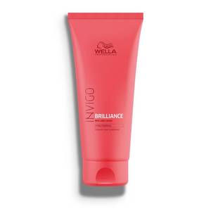 lot 2299 image: Wella Professionals Invigo Brilliance Conditioner  For FineNormal Colored Hair  Intense Color Protection and Maintains Vibrancy  8.4 Fl Oz