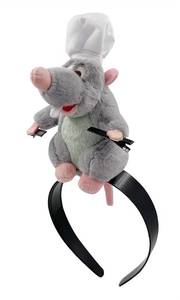 lot 2308 image: JEGERMIG Womenfts Christmas Funny Mouse Headband Cartoon Animal Ratatouille Plush Hairpin Headwear Accessories