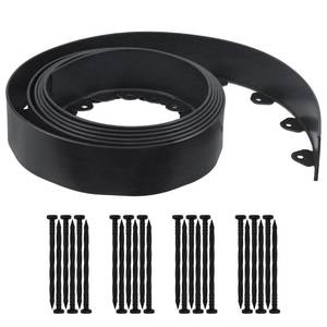 lot 5559 image: Gardzen Landscape Edging Kit, 20-Foot Long, 3-Inch Tall, No Dig Garden Edging Border for Flower Beds, Tree Rings, Pathways, Includes 24 Spikes