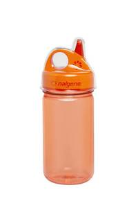 lot 6119 image: Nalgene Kids Sustain Grip-N-Gulp Water Bottles Made with Material Derived from 50percent Plastic Waste (using ISCC certified mass balance), Leak Proof Sippy Cup, Durable, BPA and BPS Free, Dishwasher Safe