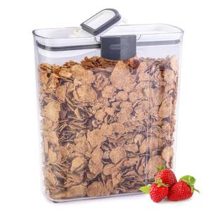 lot 6136 image: ProKeeper Cereal Storage Container, 3-Quart, Airtight Seal, Dishwasher Safe, BPA-Free Plastic