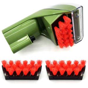 lot 6146 image: 1400B Little Green 3 Tough Stain Brush Tool Replacement for Bissell Little-Green Upright and Portable Carpet Cleaners for 1400B 1425 3860 4075 1400W 1400 1844 2290A Series, 1 Brush, 2 Replacement Brushin