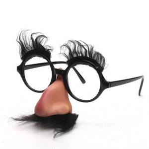 lot 6148 image: Accoutrements Fuzzy Nose and Glasses Classic Disguise, Multicolored