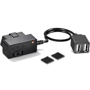 lot 6165 image: sixcow 010-12530-23 Constant Power Cable for Garmin Dash Cam 46, 47, 56, 57, 66W, 67W, Live, Mini, Mini 2, Tandem DashCam, Fits Vehiclefts OBD-II Port for Power Even When Parked and Turned Off