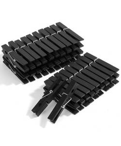 lot 6178 image: Mr. Pen- Natural Wood Clothes Pins, 50 Pack, 2.9 Inch, Unpainted, Rust Resistant