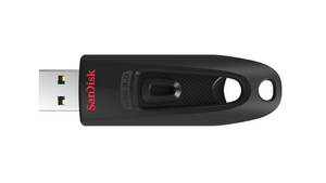 lot 6179 image: SanDisk 256GB Ultra USB 3.0 Flash Drive - SDCZ48-256G-GAM46, Black