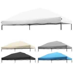 lot 7509 image: 8x8 Canopy Replacement Top, Replacement Cover for 8x8 Pop Up Canopy Tent (Top Cover Only) White