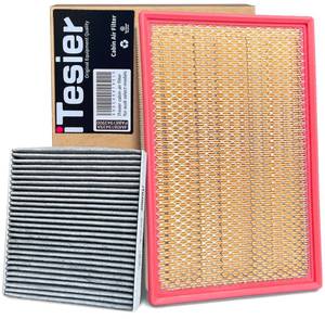 lot 7517 image: ITESIER Cabin Engine Air Filter kit for 2011-2024 Ram 1500 (NOT FOR 6.2L TRX), Ram 1500 Classic (2019-2024), for Dodge Ram 1500 Select Models, Replaces 68441763AA, 68406048AA