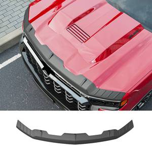 lot 7535 image: CZmenghe Hood Deflector Compatible with 2019-2026 Chevy Silverado 1500 Hood Protector TPE Hood Shield Replacement for 2019-2026 Chevy Silverado Accessories
