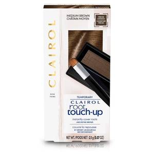 lot 8019 image: Clairol Root Touch-Up Temporary Concealing Powder, Medium Brown Hair Color, Pack of 1