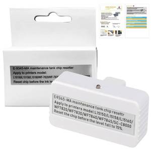 lot 8486 image: NEXTPAGE E-9345 Maintenance Box Chip Resetter for ET-8550 ET-5800 ET-5850 ET-5880 ET-8500 ET-16600 WF-7310 WF-7820 WF-7840 EC-C7000 WF-7830 ST-C8090 Printer (E-9345 Resetter, 1-Pack)