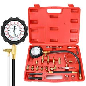 lot 9447 image: BETOOLL 0-140PSI Fuel Injector Injection Pump Pressure Tester Gauge Kit Car Tools (Master)