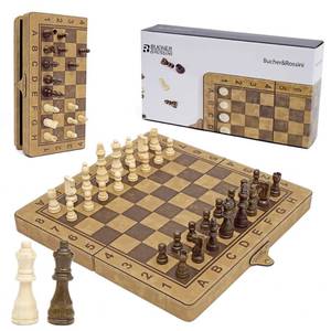 lot 9469 image: 15 Inch Chess Set, Magnetic Chess Borad Classic Chess Game Set with Pieces Storage for Family Game Night Ideal Chiristams Gift for Families