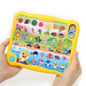 lot 10438 image: Pinkfong Baby Shark Sing and Learn Sound Toys Smartphone, Sound Pad, and Learning Flash Card Bus (Baby Shark Sing and Learn Pad)