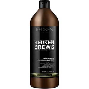 lot 12014 image: Redken Brews Daily Shampoo For Men - Lightweight Hydrating Cleanser For All Menfts Hair Types, Adds Moisture and Shine to Dry Hair, 33.8 Fl Oz