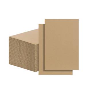 lot 13743 image: FARRAY 100 Pack 4x6 Inch Corrugated Cardboard Sheets, 1.8mm Thick Brown Kraft Cardboard Backing, Bulk Flat Cardboard Inserts Filler Pads for Packing, Shipping, Mailers, Crafts