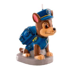 lot 14151 image: Dekora - 346170 PAT PATROUILLE Candle Figurine 3D Blue Wax 9 x 5 x 15 cm