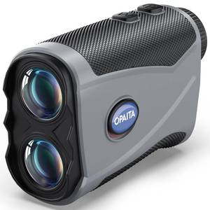 lot 14158 image: Opaita Golf Rangefinder with Slope for Golfer - 8X Magnification Laser Range Finder with Magnetic - 1200 Yards High-Precision Flge Locking Vibration - IP54 Waterproof rangefinder for Hunting Golfing