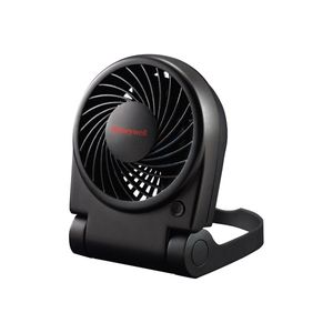 lot 14175 image: Honeywell Turbo On The Go Portable Folding Personal Fan  Black  HTF090B