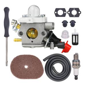 lot 14257 image: Carburionix C1M-S207A FS56RC FS56 Carburetor Kit for Stihl C1M-S207 FS 56 RC 56RC FS56R FS40 FS50 FS56 FS70 FS70R FS70RC KM56 KM56RC Trimmer Weed Eater Carb replace OEM 4144-120-0603 4144-120-0600