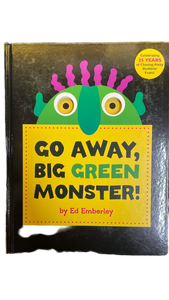 lot 16407 image: Go Away, Big Green Monster by Ed Emberley - 25th Anniversary Edition