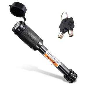 lot 16431 image: CZC AUTO Hitch Receiver Pin Lock, Trailer Receiver Lock with 58 Pin for Class III IV 2in and 2-12in Receiver, for Hitch Bike Rack Tray Ball Tow Rope for Trailer Truck Car Boat (1 Pack, 58 inch pin)in