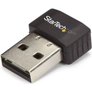 lot 16441 image: StarTech.com Wireless USB WiFi Adapter � Dual Band AC600 Wireless Dongle - 2.4GHz  5GHz - 802.11ac Wi-Fi Laptop Adapter (USB433ACD1X1)