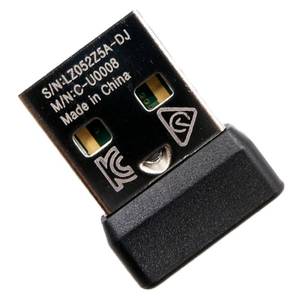 lot 18166 image: NoirVogel New USB Dongle Unifying Receiver for Mouse and Keyboard Compatible for Any Logitech Product That Display The Unifying Logo (Orange Star, Connects up to 6 Devices)